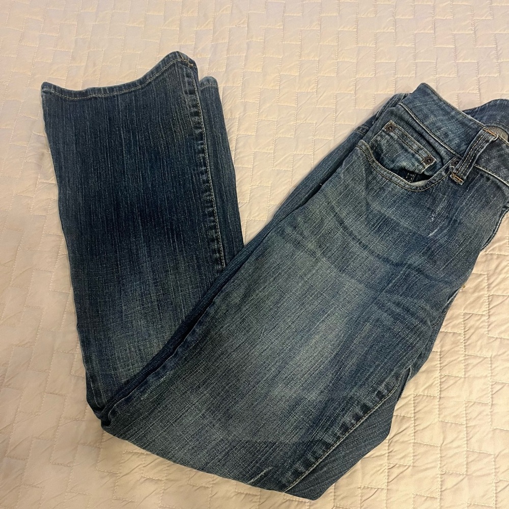 Maurices Dark Blue Taylor boot women's Jeans size 1/2 S